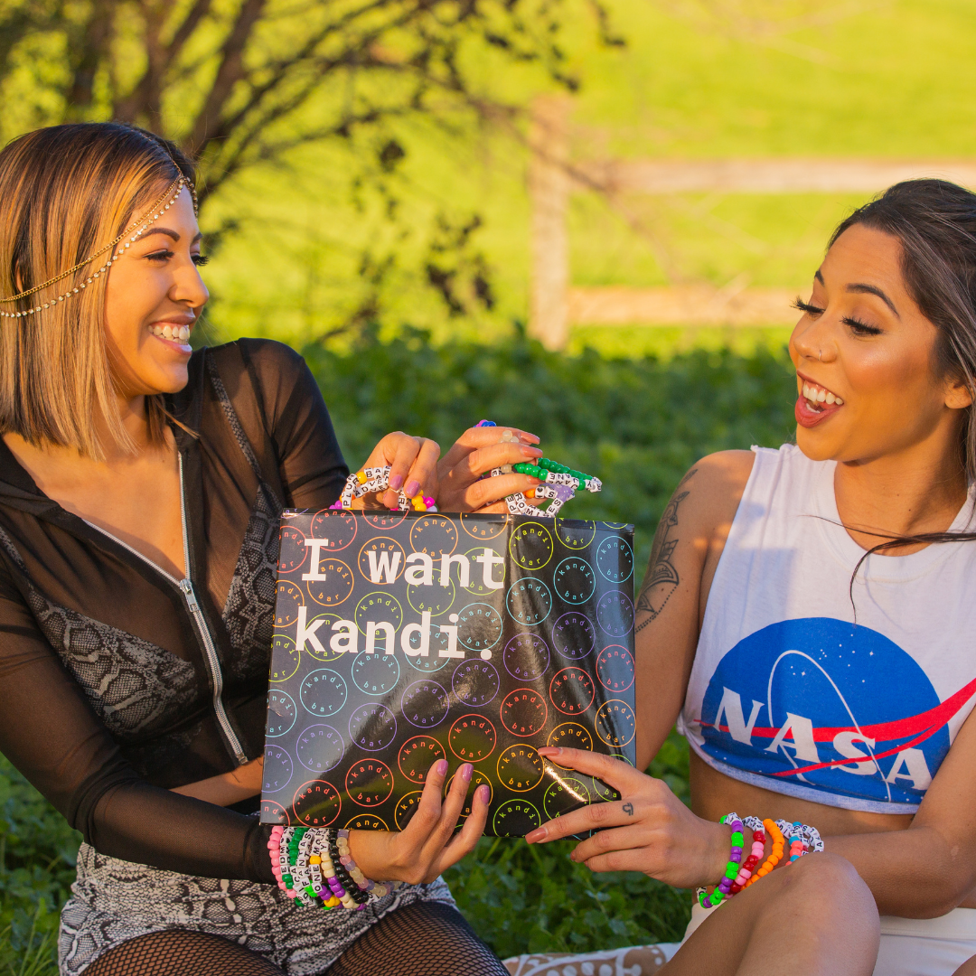 kandi bar rave and EDM accessories